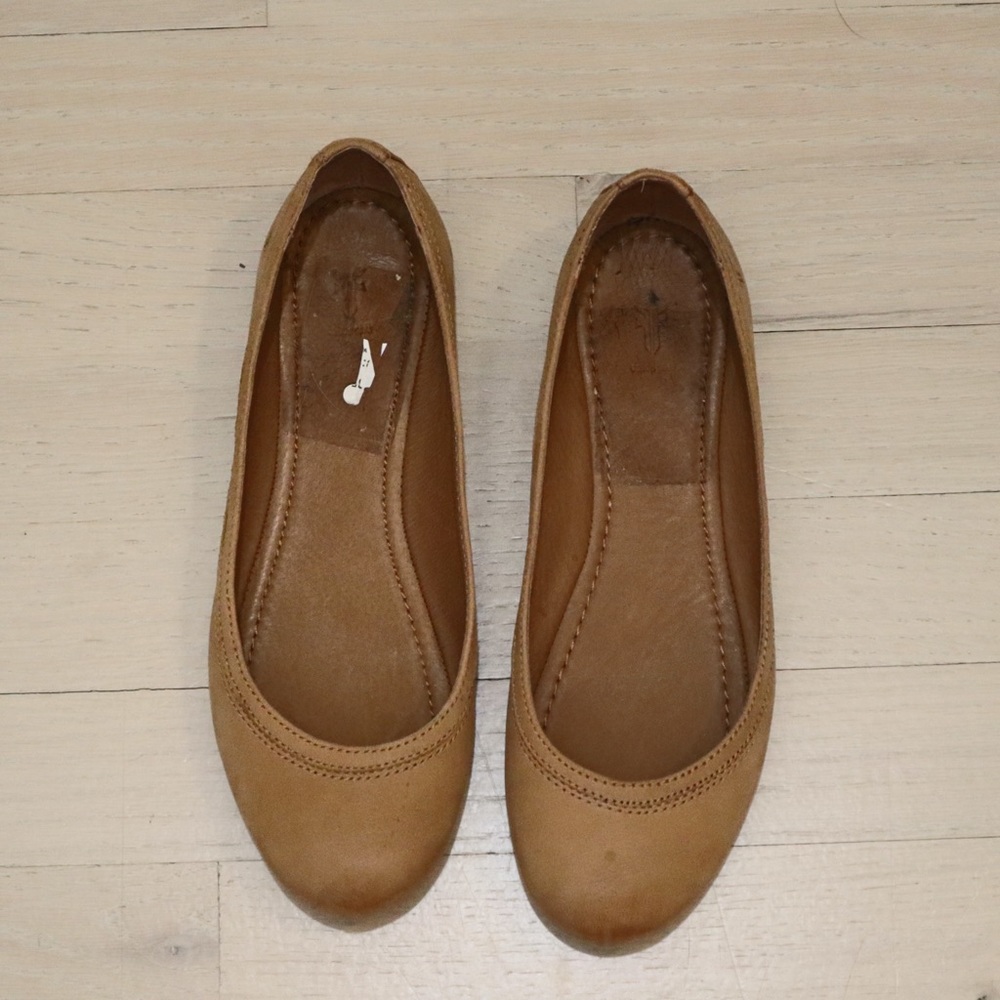 Frye Leather Ballet Flats Sz 7.5